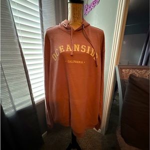 Light Pink color Hoodie